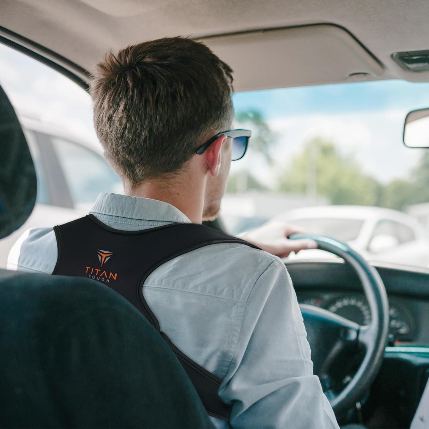 Upper Back Brace (L–XXL) – Adjustable Posture Corrector