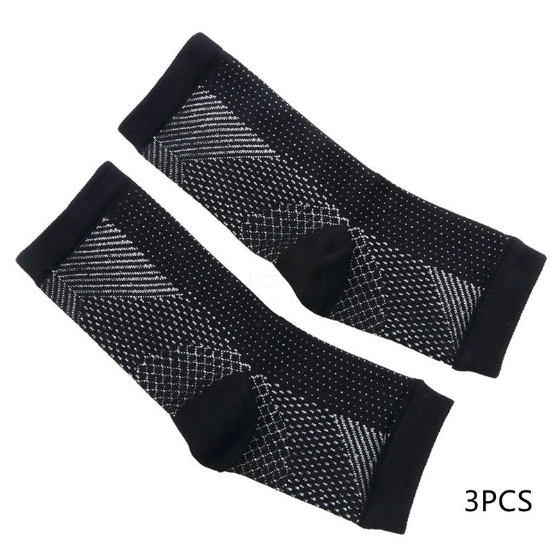 Titan Tough Compression Foot Sleeves - Plantar Fasciitis & Ankle Support for Men