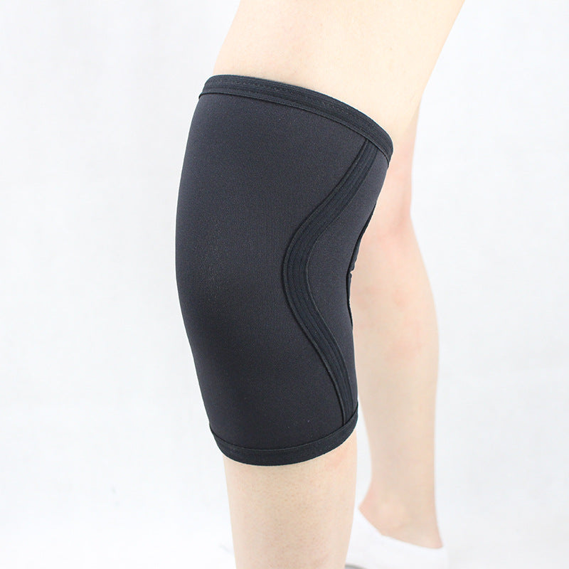 Titan Tough 7mm Knee Sleeves - Weightlifting Support for Big Men