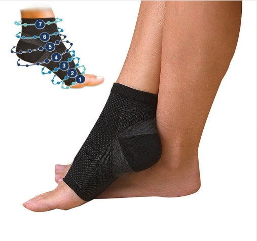 Titan Tough Compression Foot Sleeves - Plantar Fasciitis & Ankle Support for Men