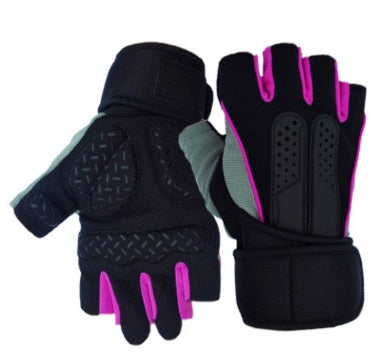 Titan Tough Tactical Weight Lifting Gym Gloves - Wrist Support for Men