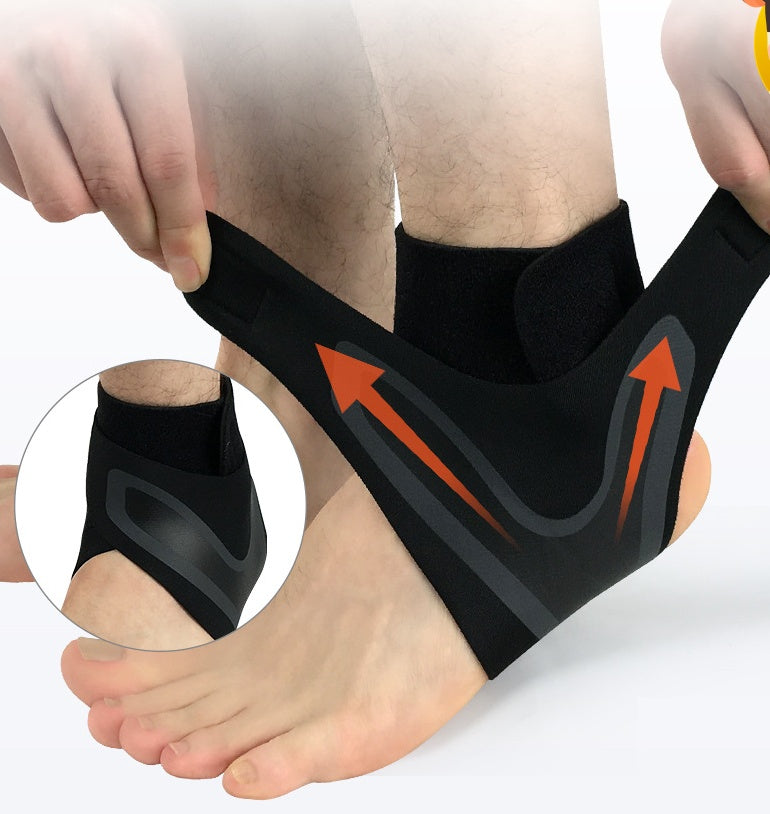 Titan Tough Ankle Support Brace - Adjustable Wrap for Sports & Recovery