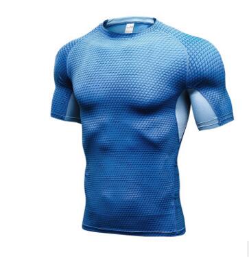 Titan Tough Men's Compression Shirt & Shorts Set - Athletic Gym Training Gear