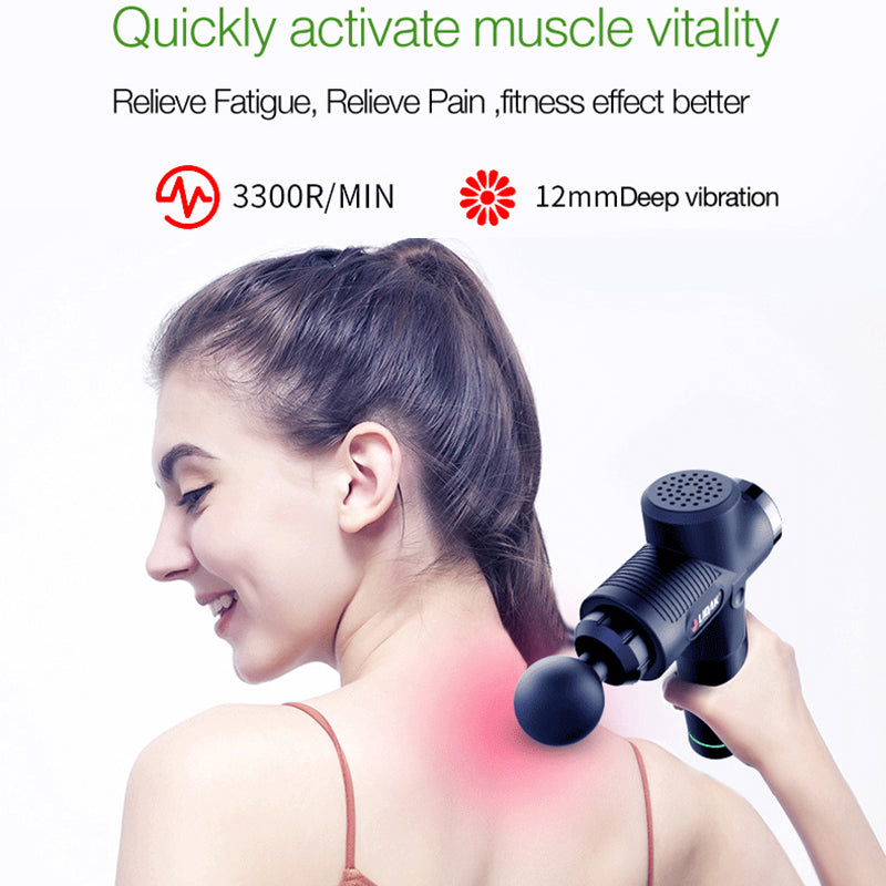 Titan Tough Percussion Massage Gun - 30-Speed Deep Tissue Recovery