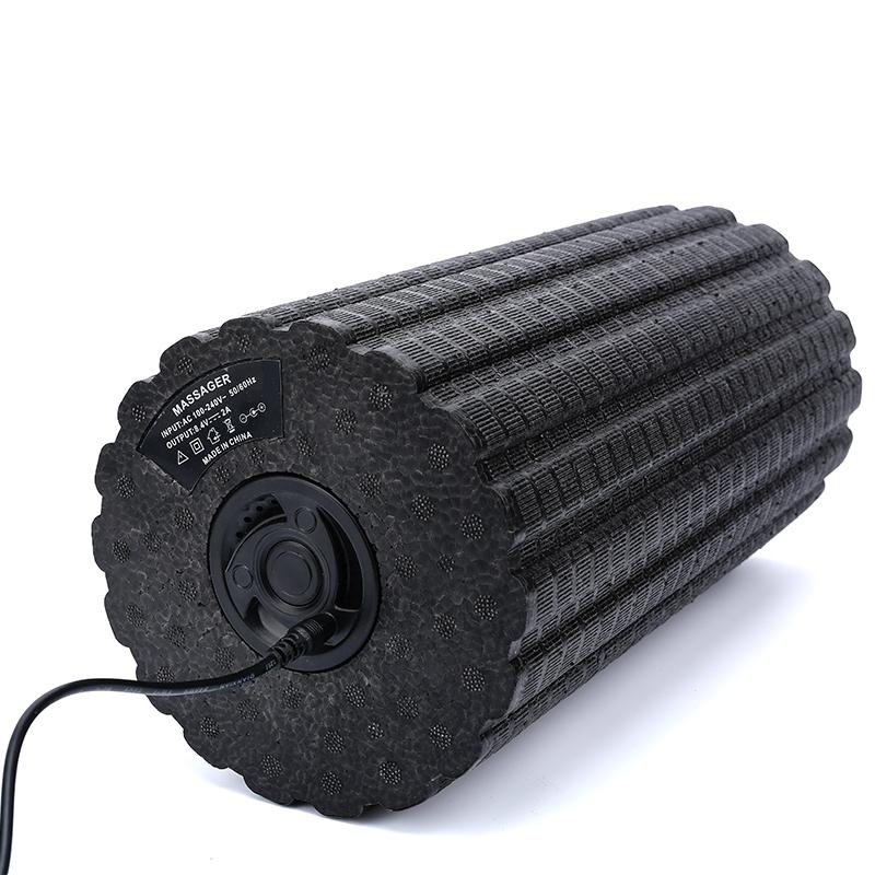 Titan Tough Vibrating Foam Roller - 4-Speed Deep Tissue Recovery