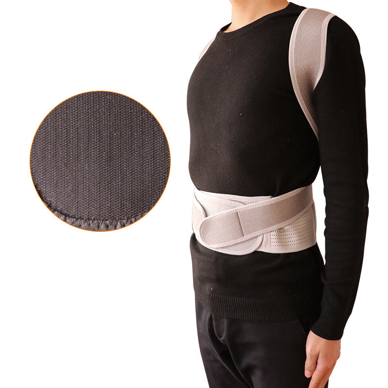 Titan Tough Adjustable Back Posture Corrector Belt - Full Support Brace for Men & Women, Sizes Up to 4XL