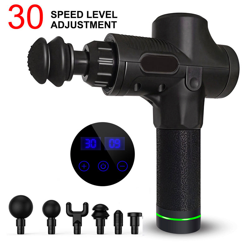 Titan Tough Percussion Massage Gun - 30-Speed Deep Tissue Recovery