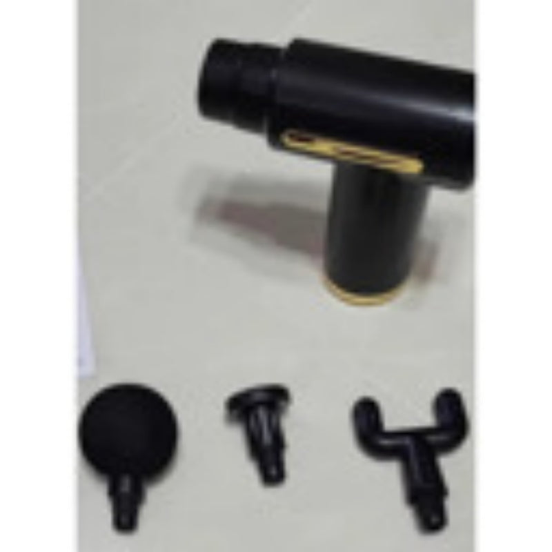 Titan Tough Mini Percussion Massage Gun - Deep Tissue Muscle Relief with 4 Heads & LCD Display
