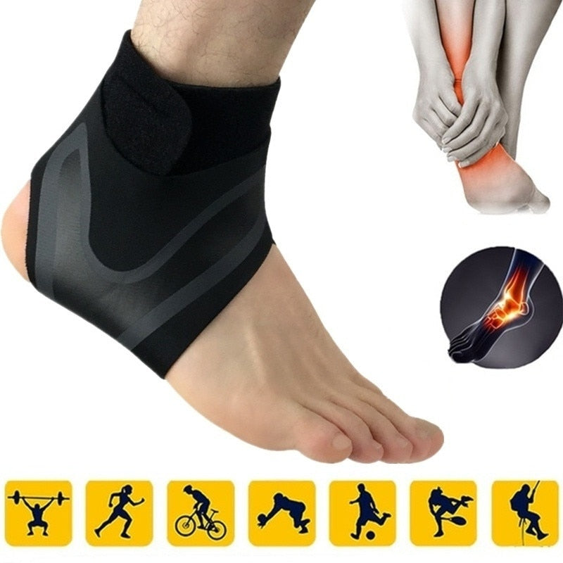 Titan Tough Ankle Support Brace - Adjustable Wrap for Sports & Recovery