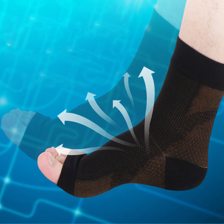 Titan Tough Compression Foot Sleeves - Plantar Fasciitis & Ankle Support for Men