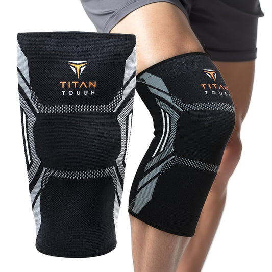 Knee Brace (L) – Compression Sleeve for Joint Pain & Workout Support