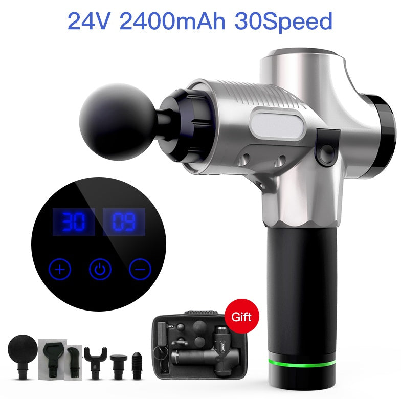 Titan Tough Percussion Massage Gun - 30-Speed Deep Tissue Recovery