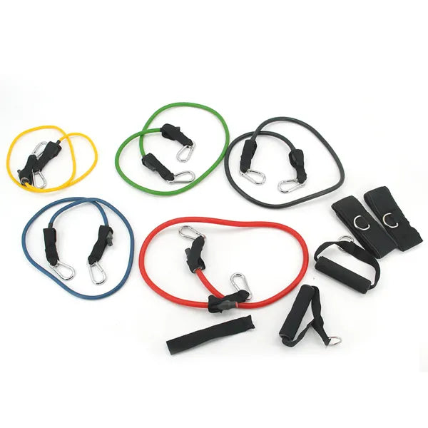 Titan Tough 11-Piece Resistance Band Set - Heavy Duty Exercise Bands for Men with Handles, Door Anchor & Ankle Straps